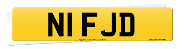 Registration number N1 FJD